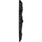 Ekena Millwork Marseille Ceiling Medallion (Fits Canopies up to 7 3/8"), Hand-Painted Jet Black, 21"OD x 2"P CM21MABLF - alternate 4
